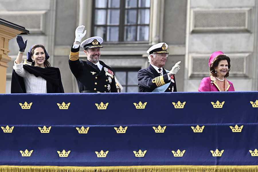 Bild-Extra: Här välkomnas kung Frederik och Mary till Sverige