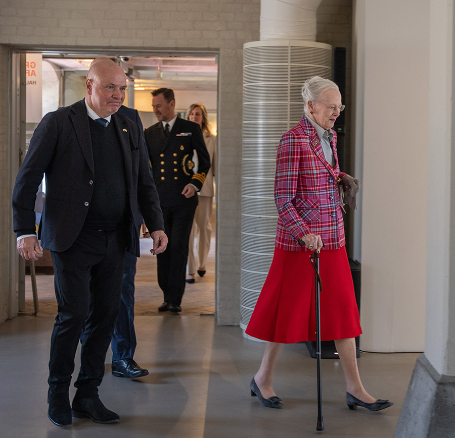 Trots abdikationen – drottning Margrethe fortsätter jobba