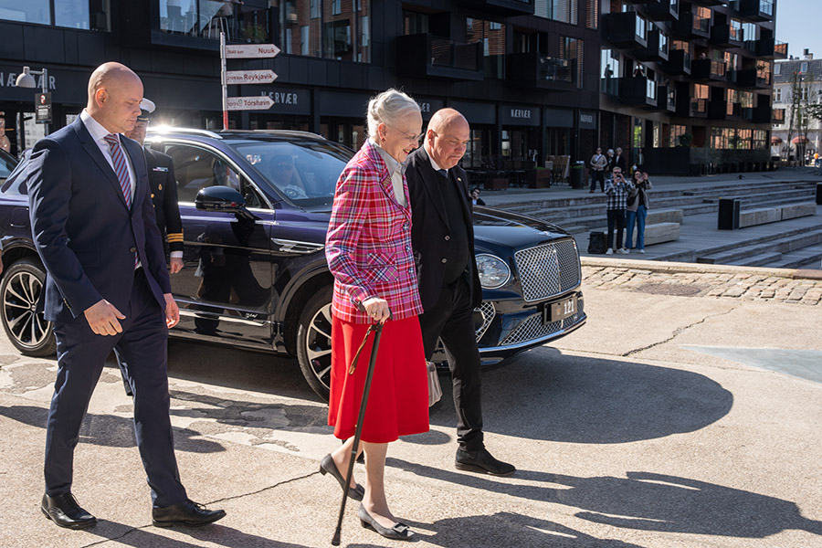 Trots abdikationen – drottning Margrethe fortsätter jobba