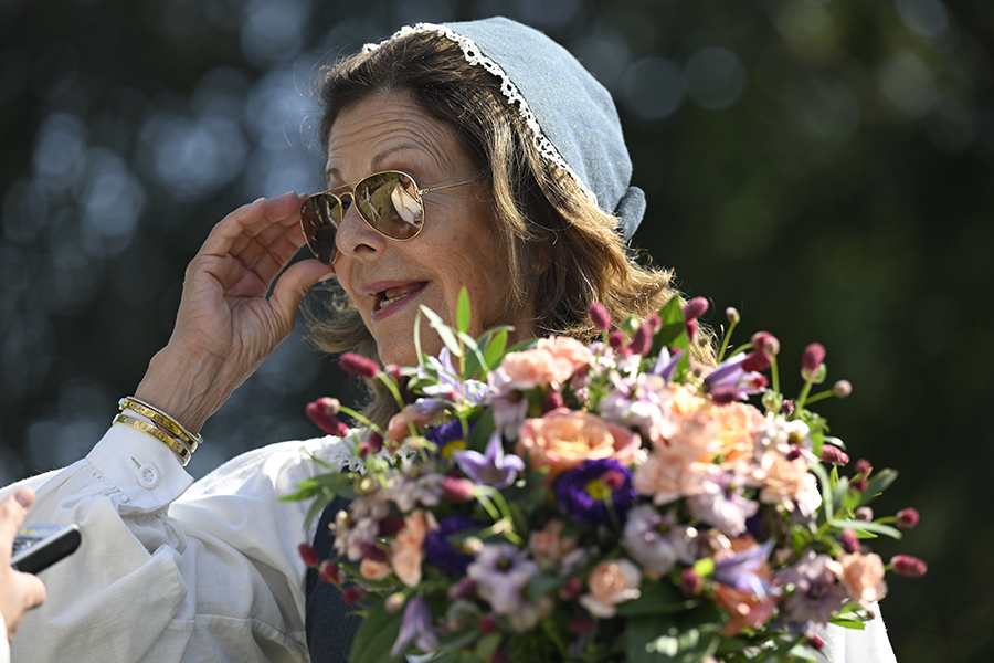 Drottning Silvia lyrisk över nya barnbarnet i kungafamiljen