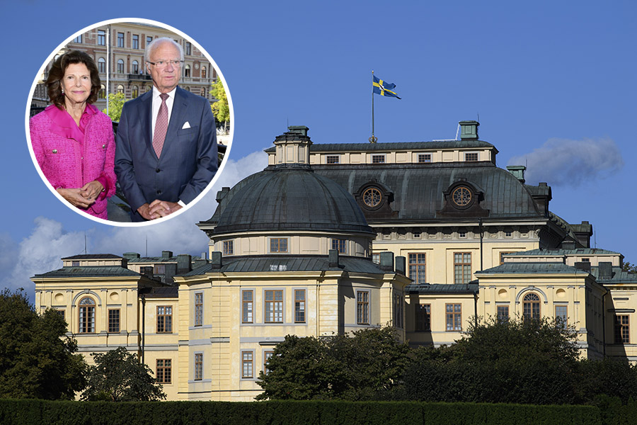 Beskedet: Silvia och kungen lämnar Drottningholms slott