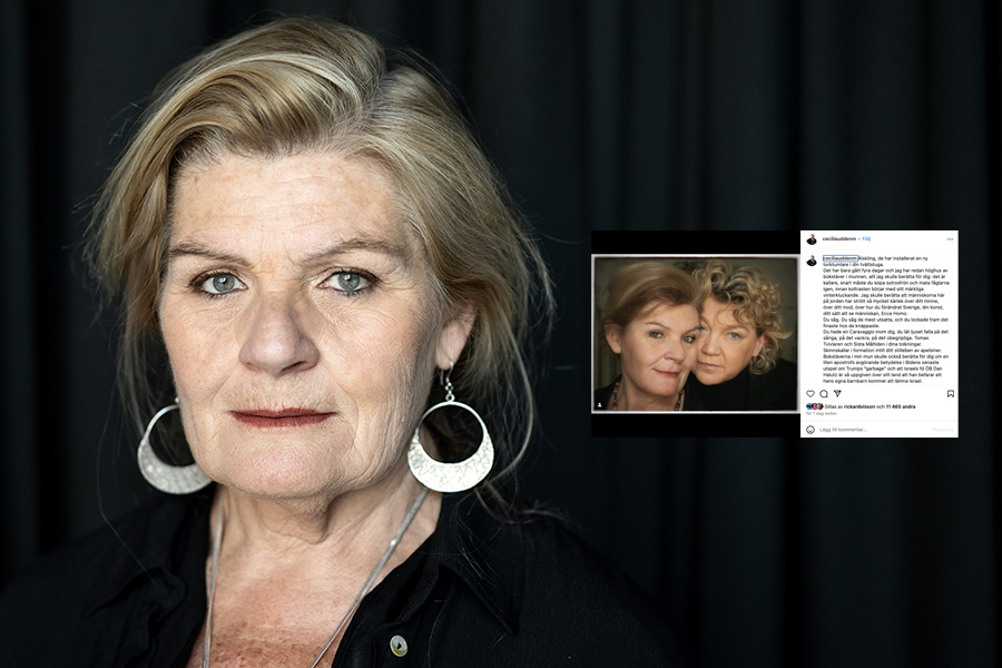 Cecilia Uddéns sorg efter Elisabeth Ohlson: "Döden skiljde oss"