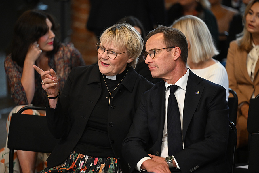 Ulf Kristersson och hustrun Birgitta Ed bryter upp