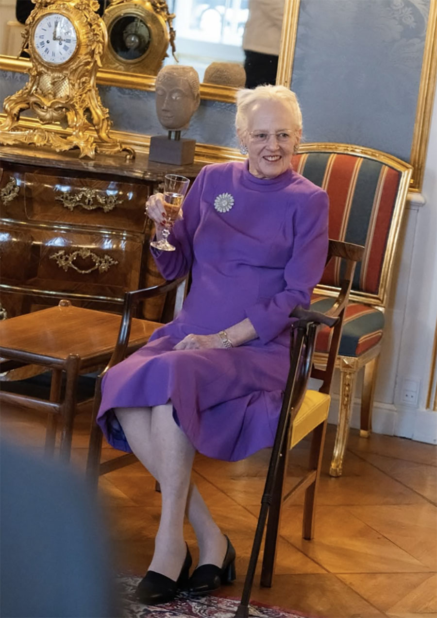 Nya bilderna på drottning Margrethe väcker starka reaktioner