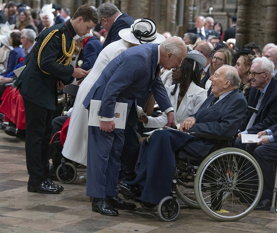 Prins William och Kate hedrade hjältarna i kriget