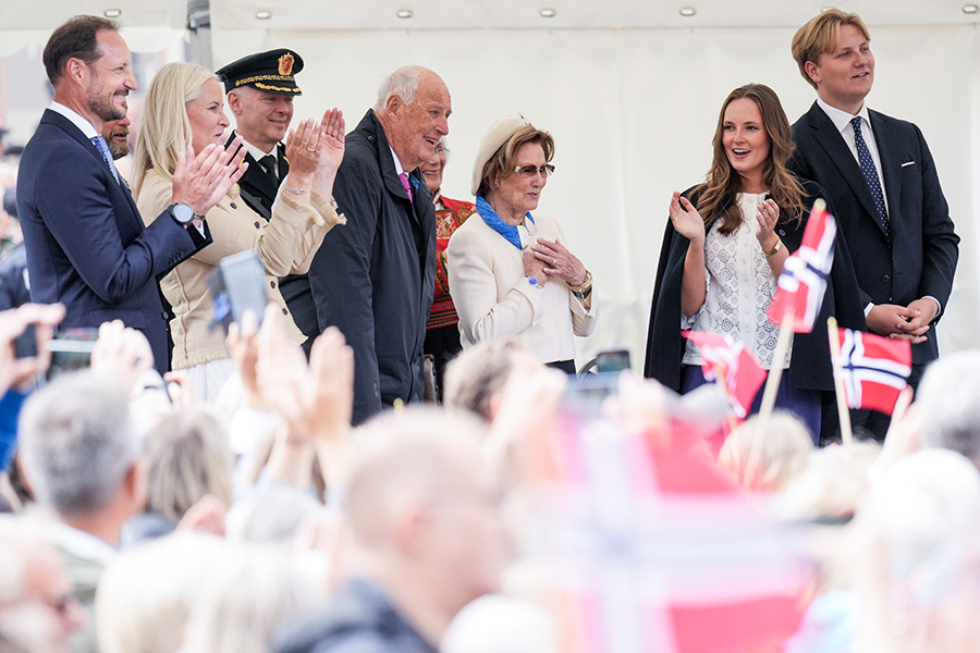 Ingrid Alexandra stal showen på kunglig folkfest i Stavanger