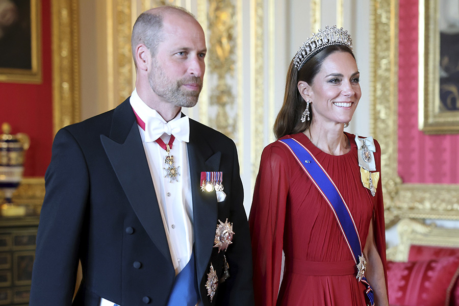 Prins Williams fylleskämt med stjärnan fångat på film