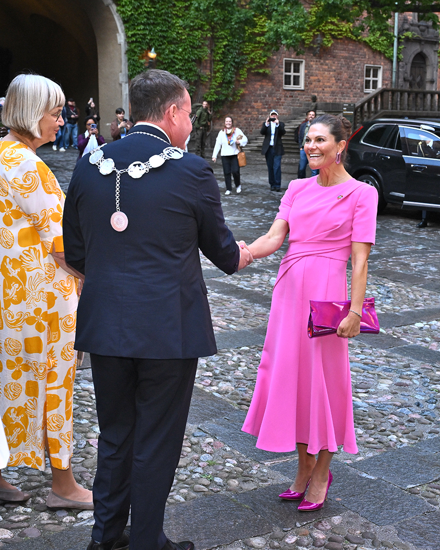 Victorias glammiga succélook på superlyxiga galan