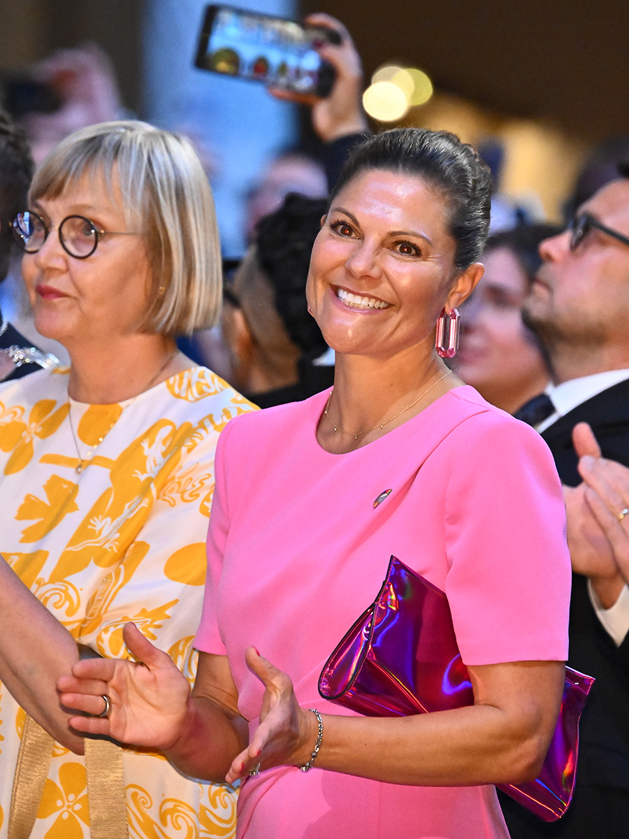 Victorias glammiga succélook på superlyxiga galan