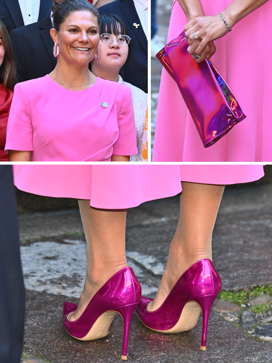 Victorias glammiga succélook på superlyxiga galan