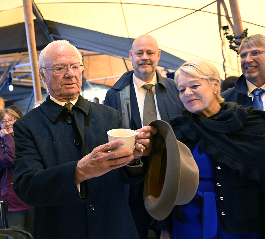 Här slår kungen världsrekord i Kiruna – bilderna avslöjar!