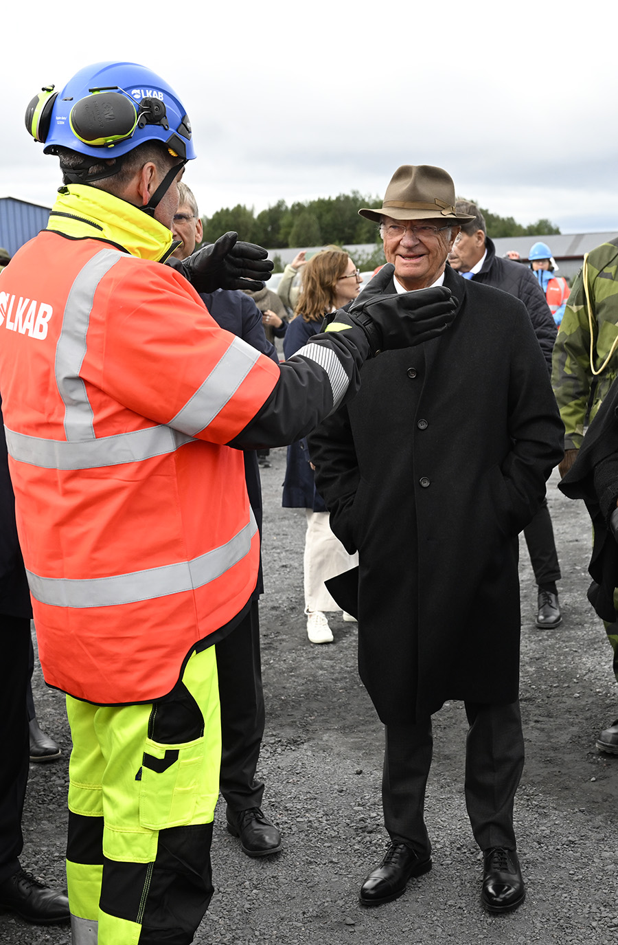 Här slår kungen världsrekord i Kiruna – bilderna avslöjar!