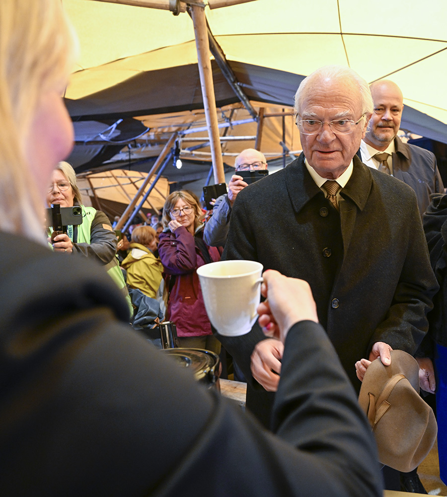 Här slår kungen världsrekord i Kiruna – bilderna avslöjar!