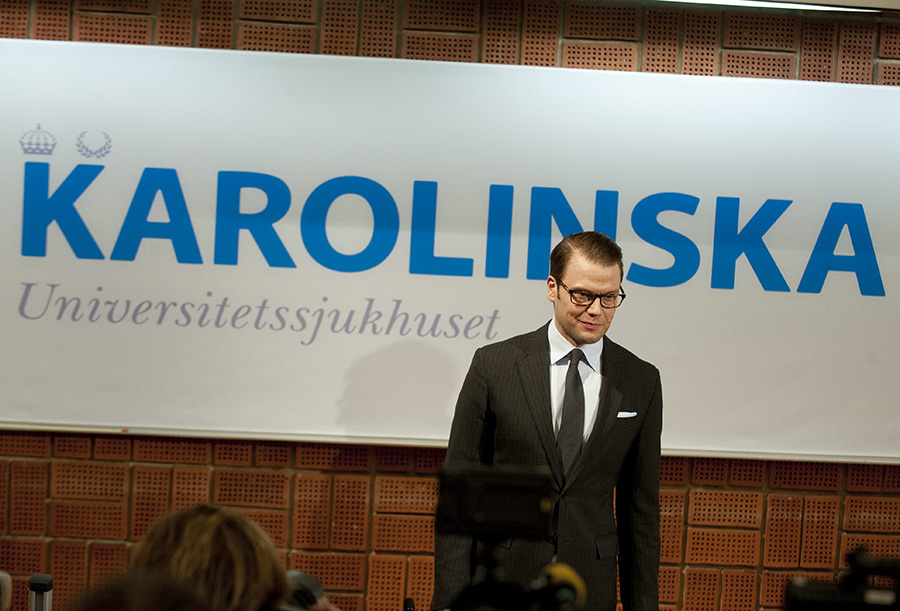 Prins Daniel i tårar efter beskedet om Estelle