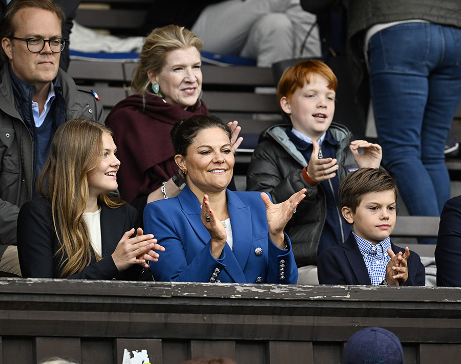 Prinsessan Estelles härliga dag med mamma Victoria