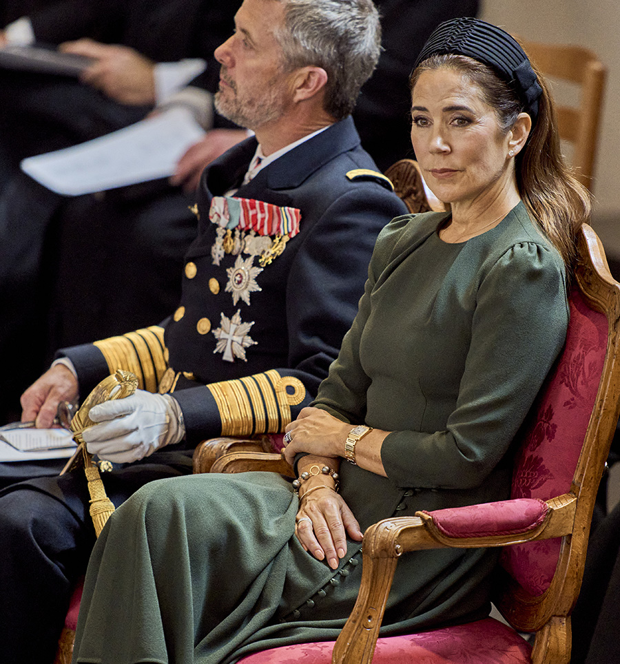 Drottning Mary om svåra sorgen med kung Frederik