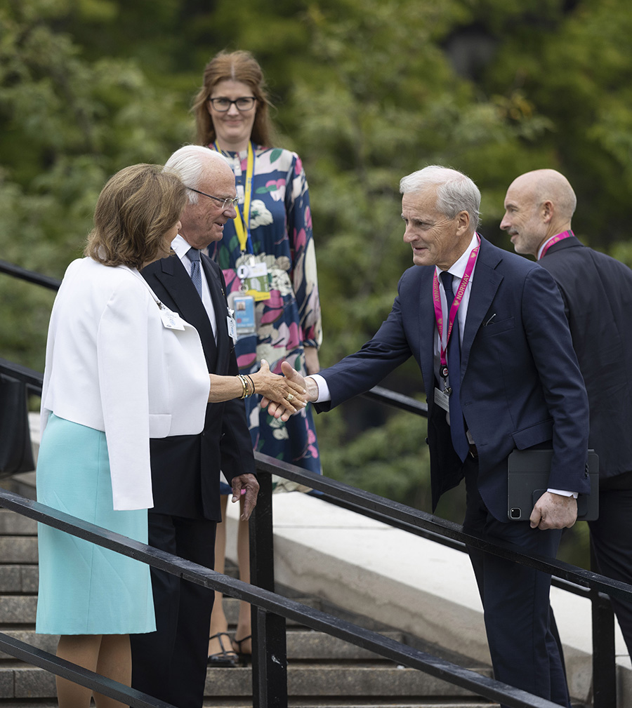 Bild-Extra: Här strålar drottning Silvia med kungen i New York