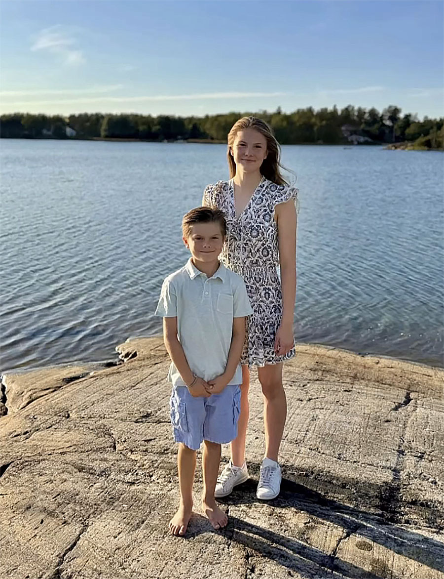 Unika bilderna från Victorias härliga semester med Daniel