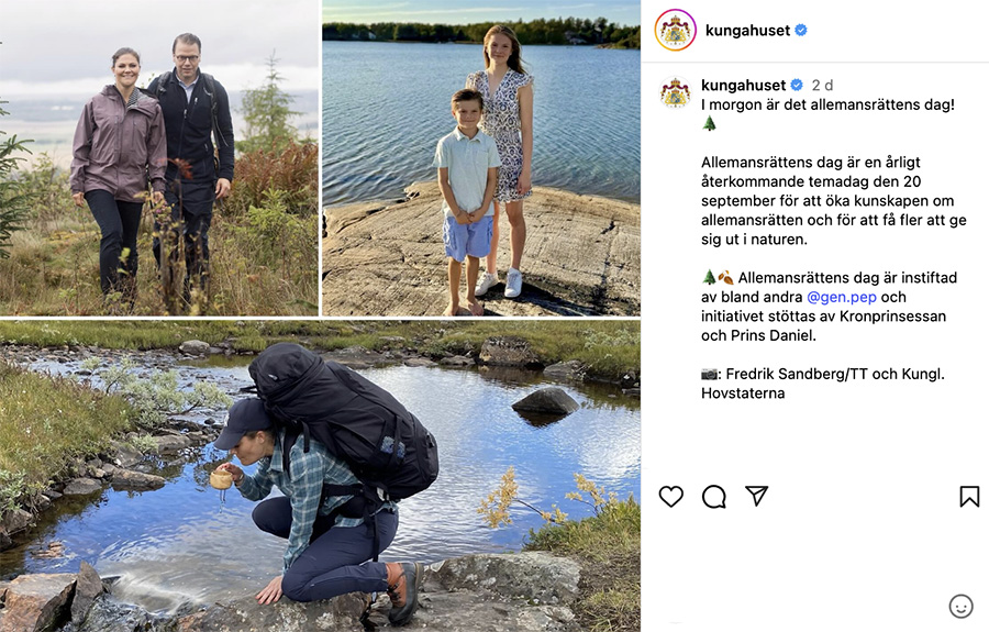 Victorias plötsliga utspel under frånvaron med prins Daniel