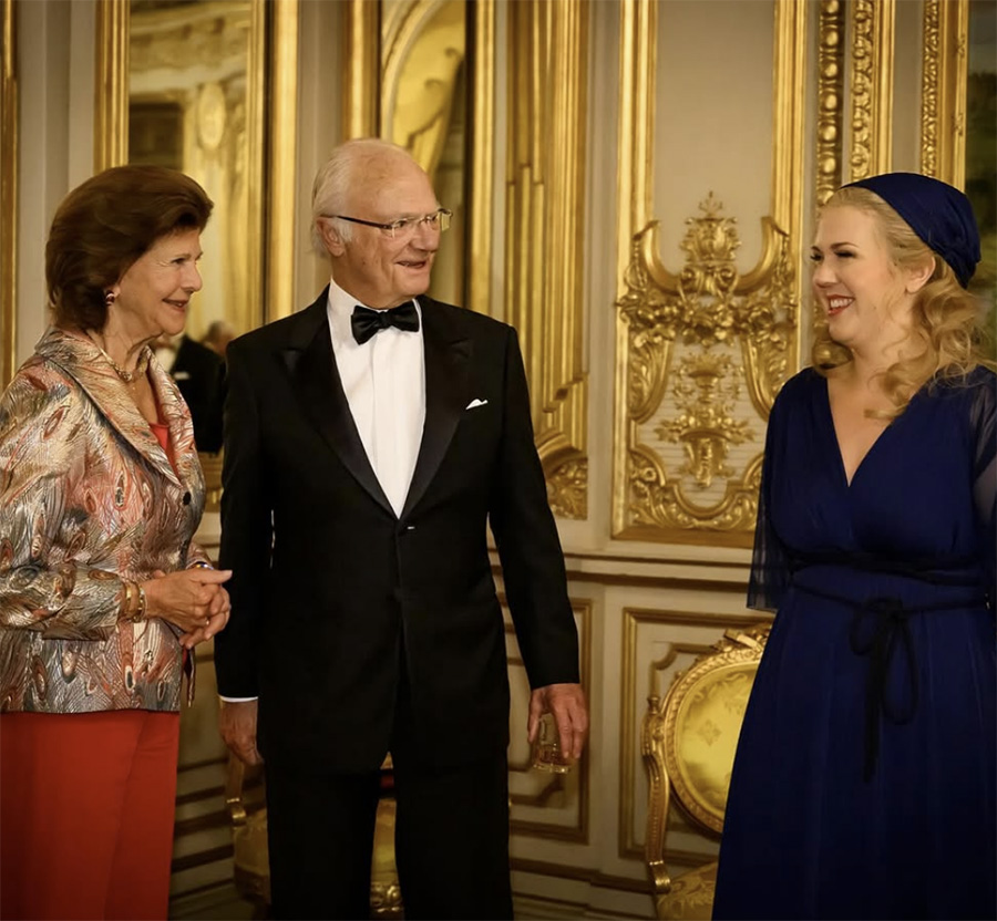 Kungens hemliga festkväll med prinsessan Christina på stan