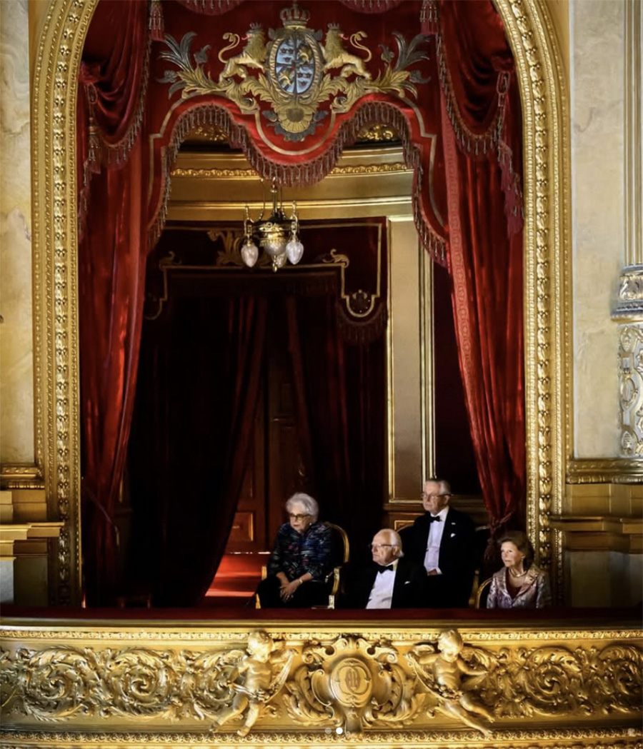 Kungens hemliga festkväll med prinsessan Christina på stan