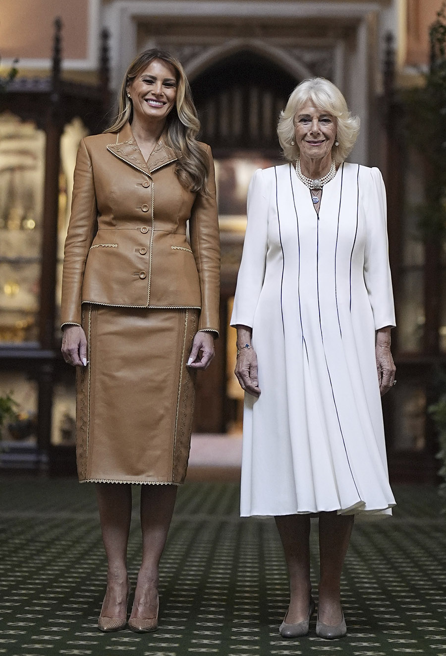 Melanias vågade modeval – stal showen på statsbesöket