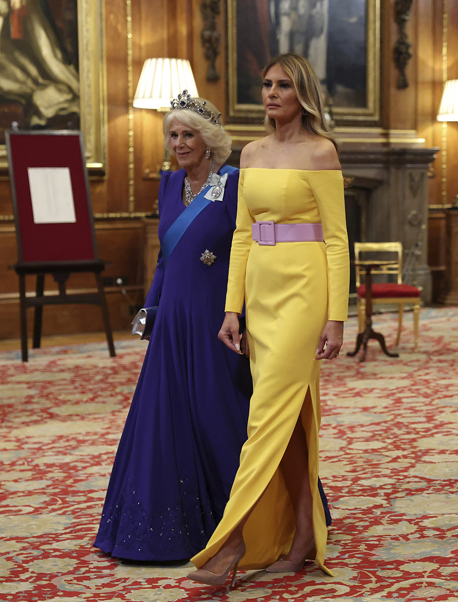 Melanias vågade modeval – stal showen på statsbesöket