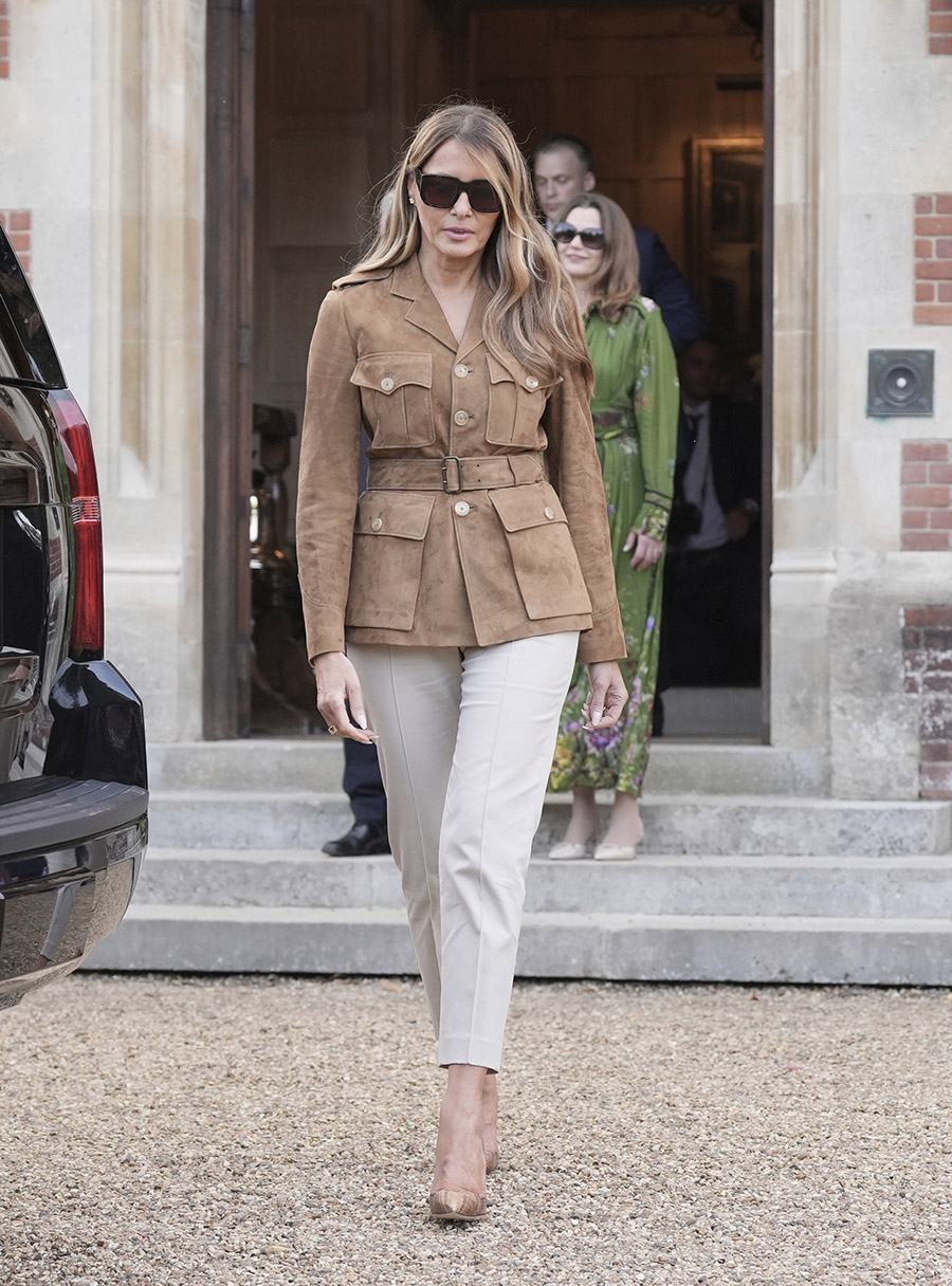 Melanias vågade modeval – stal showen på statsbesöket