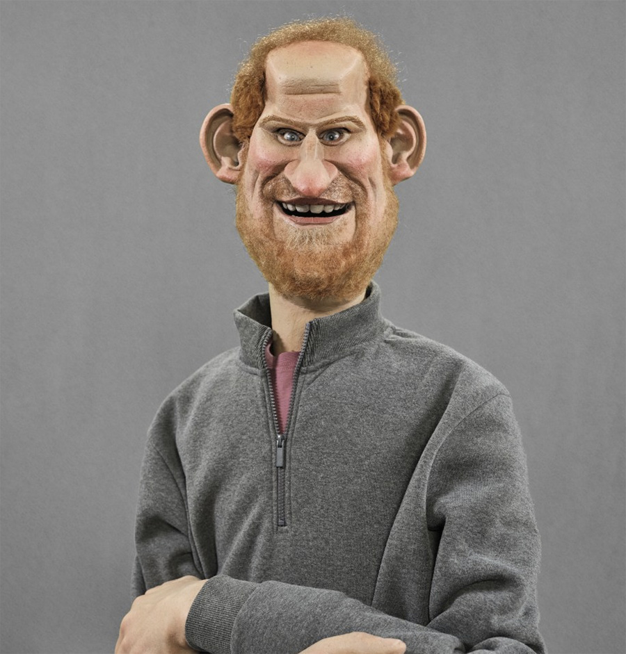 Skräckbilderna på prins Harry och Meghan – ser vanställda ut!