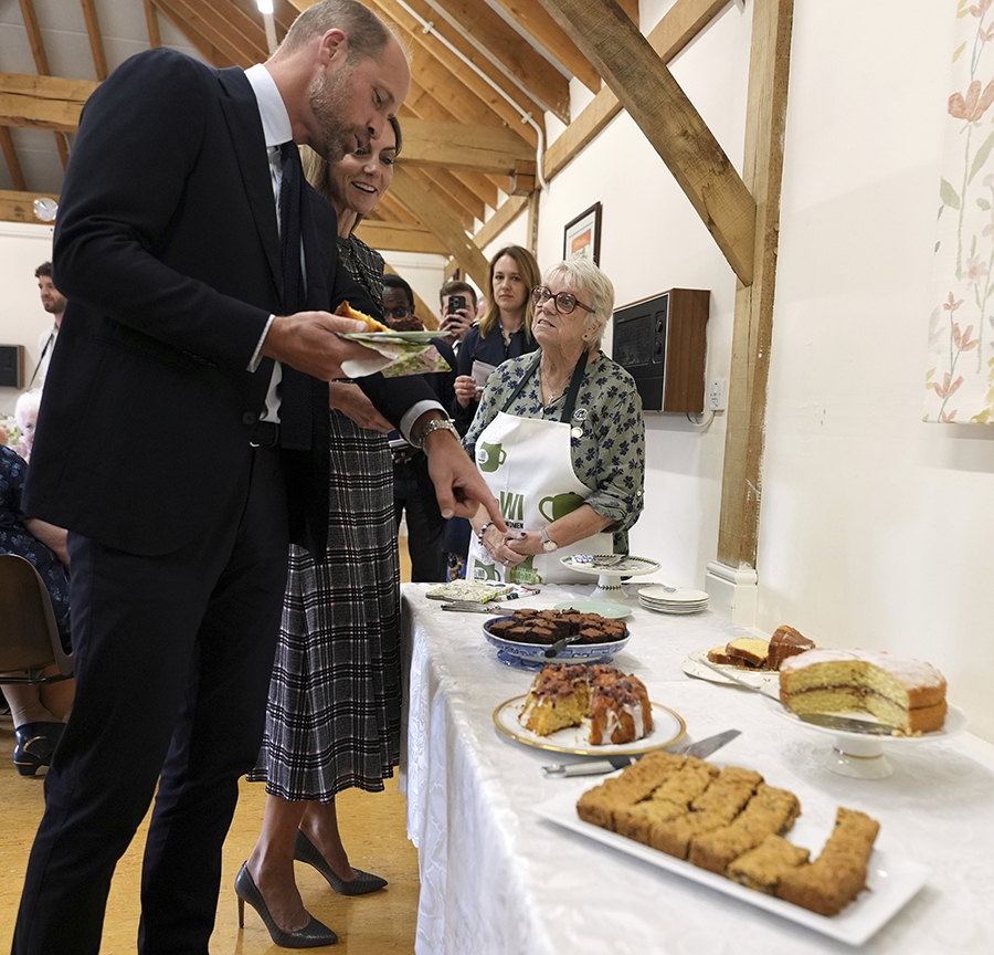 William och Kates fika med tanterna – prinsparets succé!