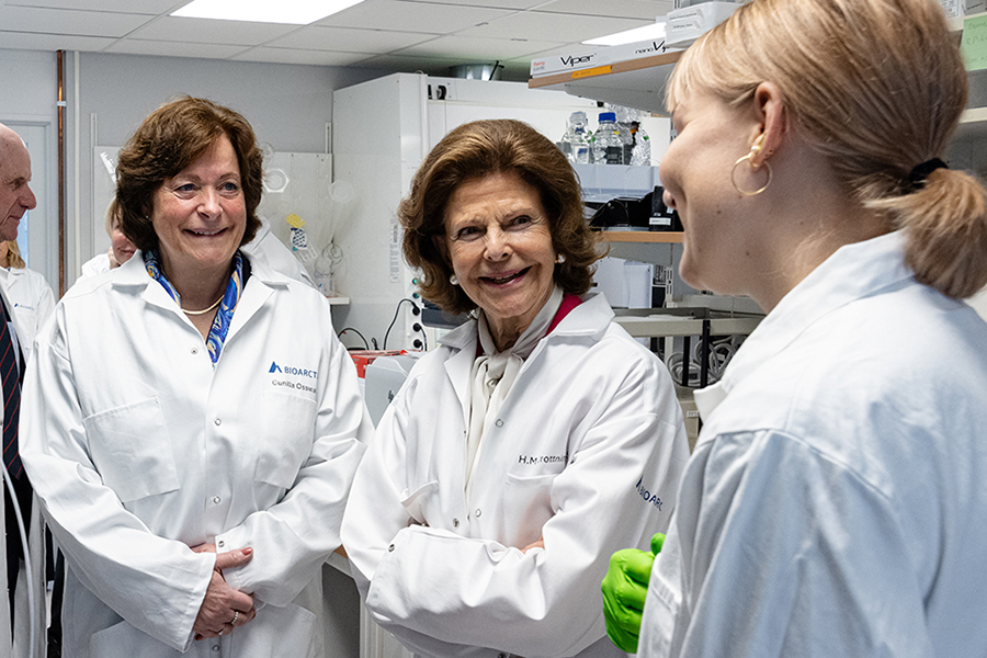 Silvia i möte med läkare om sjukdomen – läget allvarligt