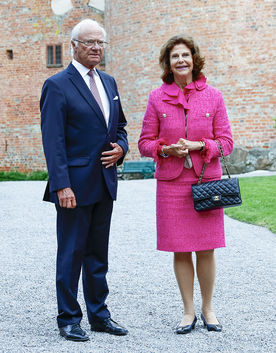 Drottning Silvias rosa succé – bländade gästerna på slottet