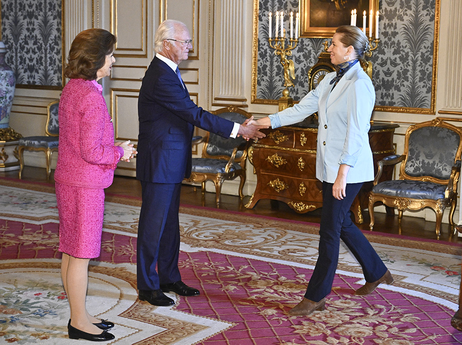 Drottning Silvias rosa succé – bländade gästerna på slottet