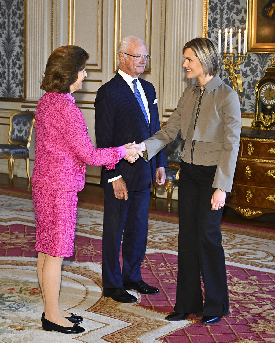 Drottning Silvias rosa succé – bländade gästerna på slottet