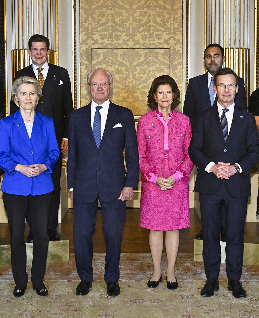 Drottning Silvias rosa succé – bländade gästerna på slottet