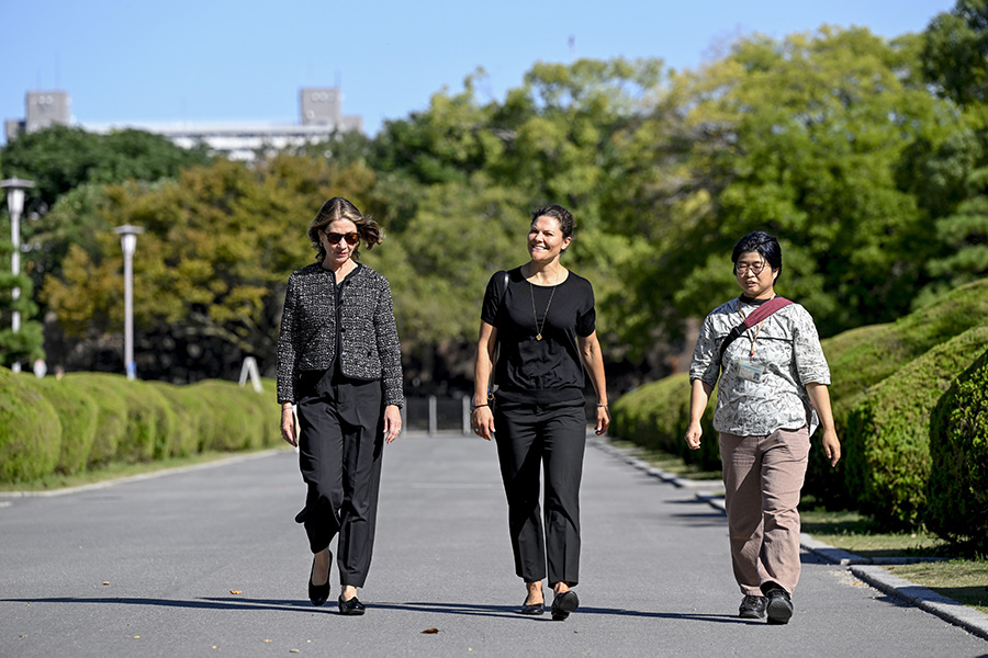 Victoria tar Japan med storm – kunglig succé i Osaka