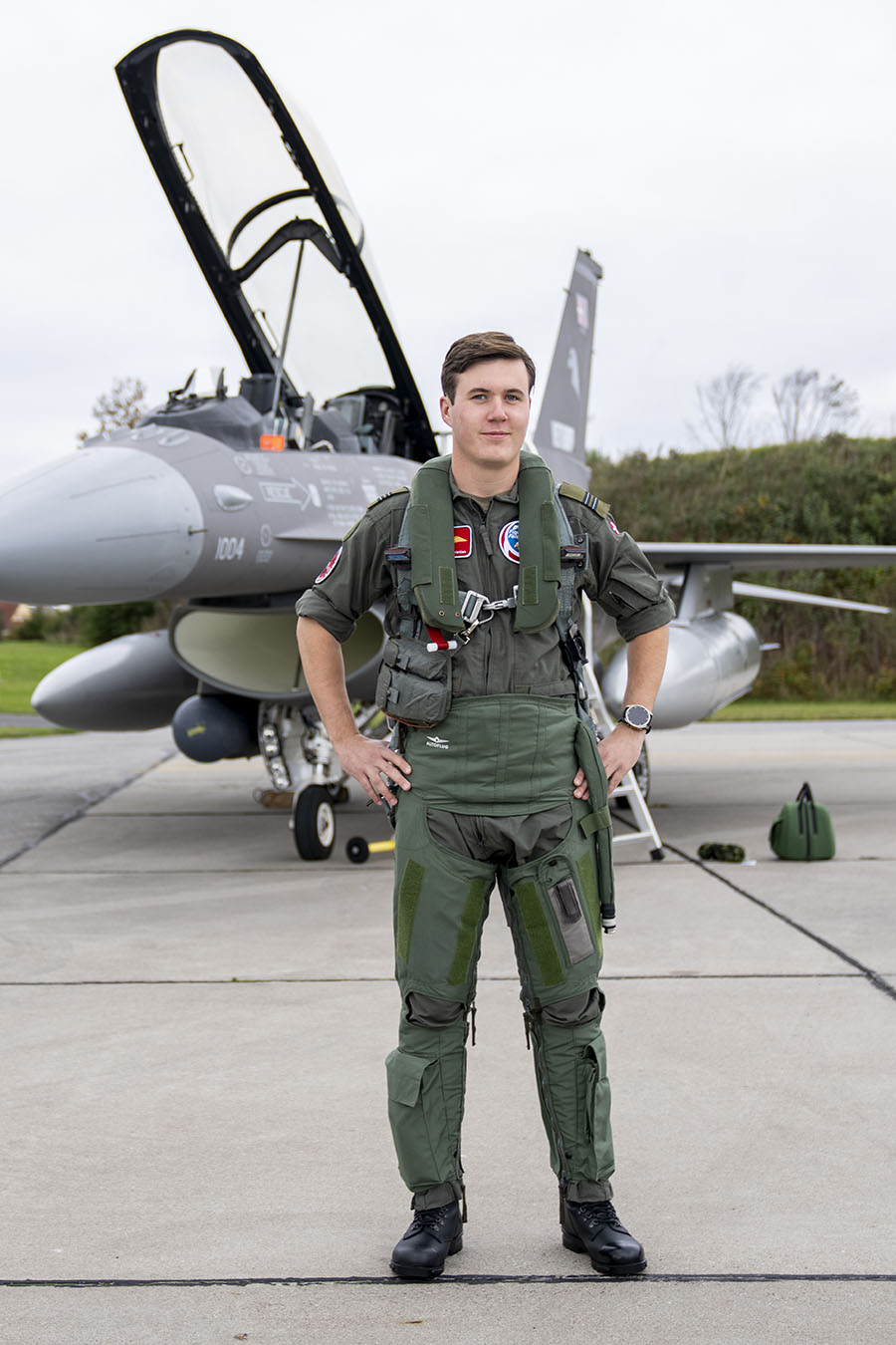 Kronprins Christian i stridsplan – blev Maverick för en dag