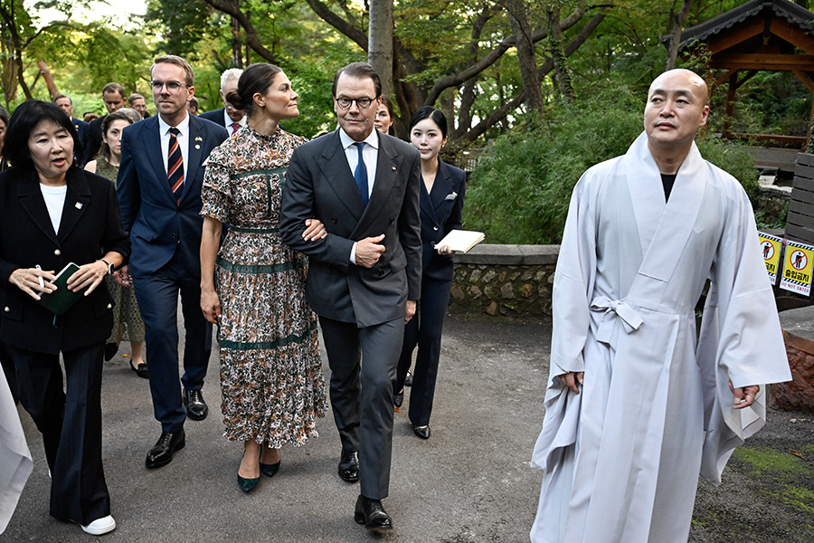 Victorias oförglömliga stund med Daniel – i heliga templet