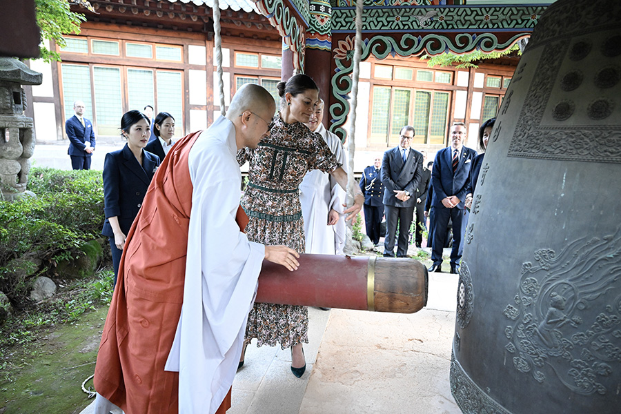 Victorias oförglömliga stund med Daniel – i heliga templet