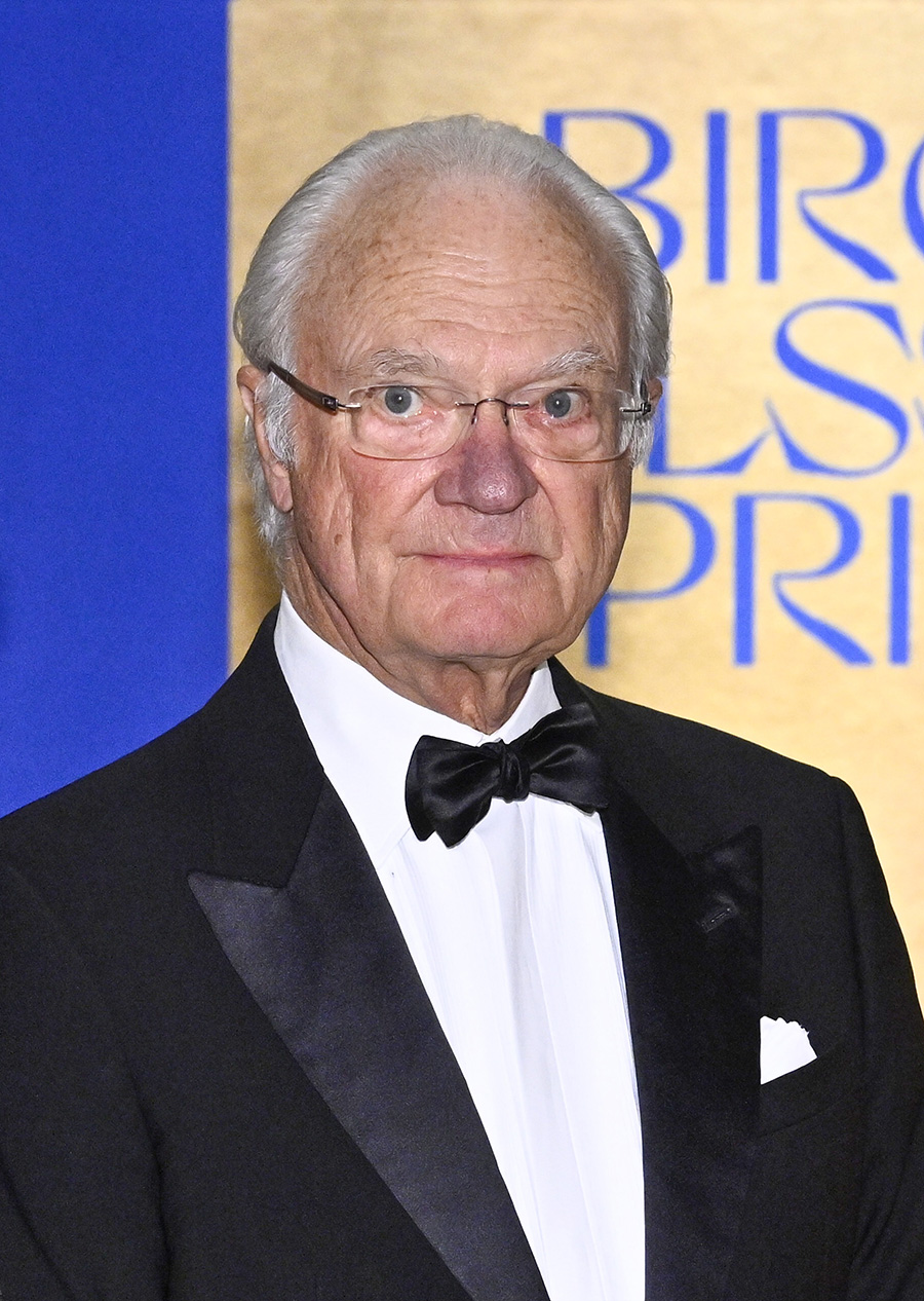 Pompa och ståt när kungen bjöd in ambassadörer till slottet