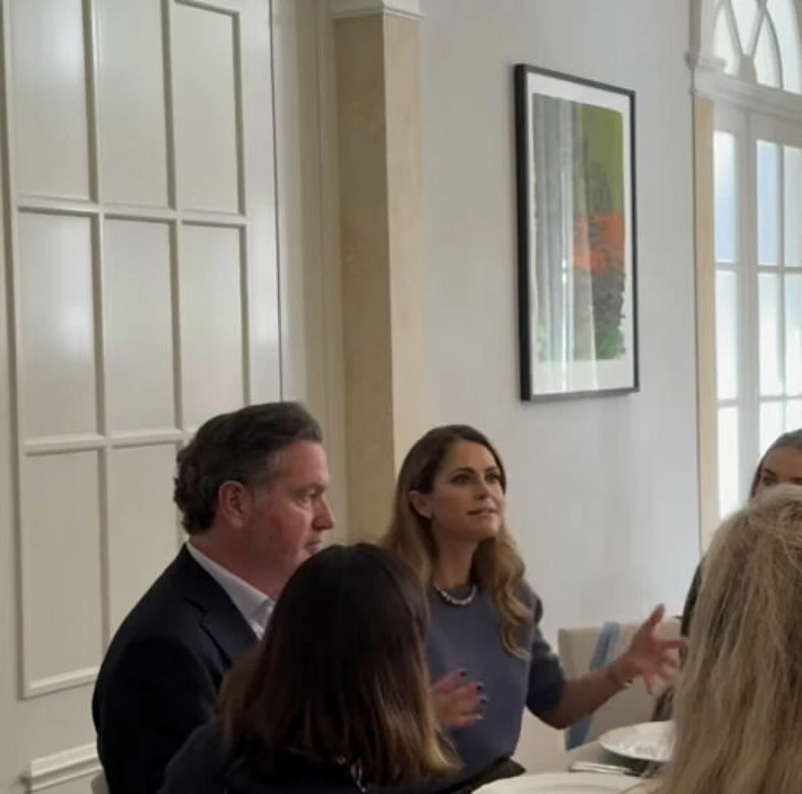 Madeleine och Chris lämnar Sverige – nya bilderna avslöjar