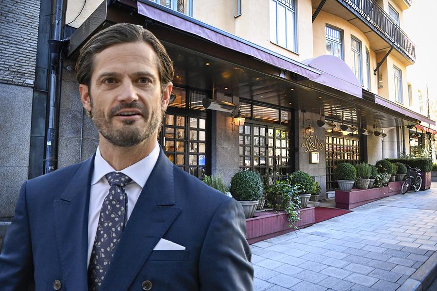 Bild-Extra: Carl Philips festkväll på krogen – utan Sofia!