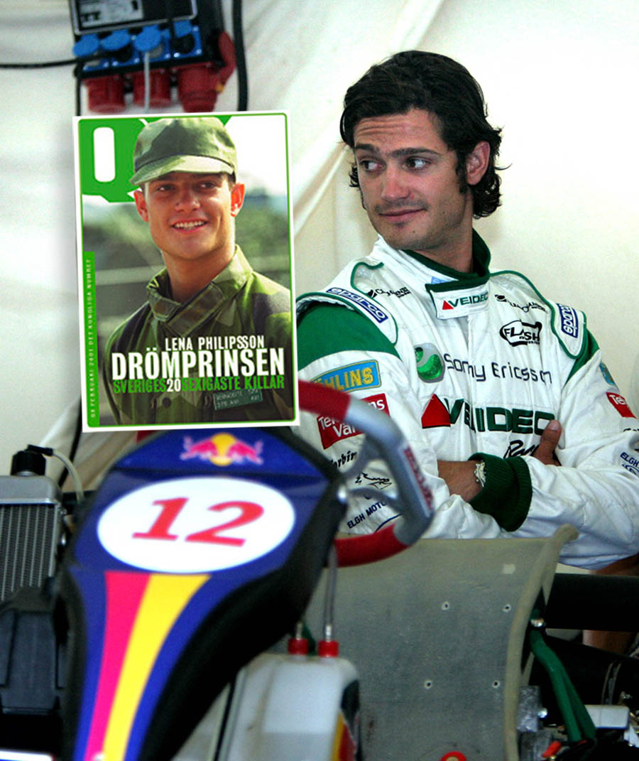 Prins Carl Philip pekas ut: "Slickade sylt från naken kropp!"