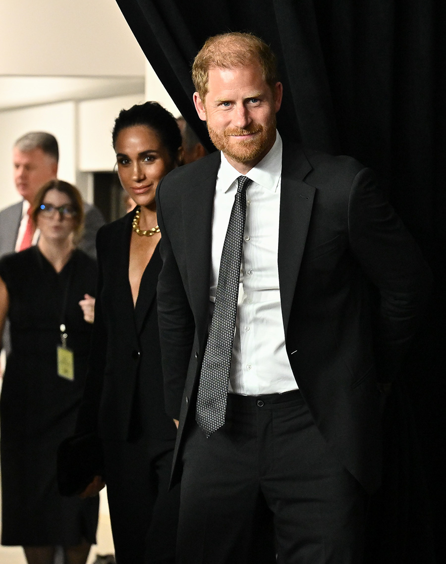 Prins Harrys glamourkväll med Meghan – hyllades på gala