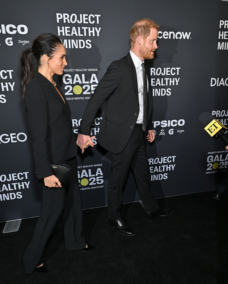 Prins Harrys glamourkväll med Meghan – hyllades på gala