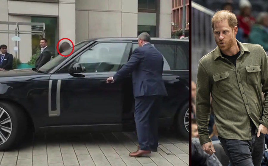 Prins Harrys mardröm: stalker gömde sig inne på toaletten