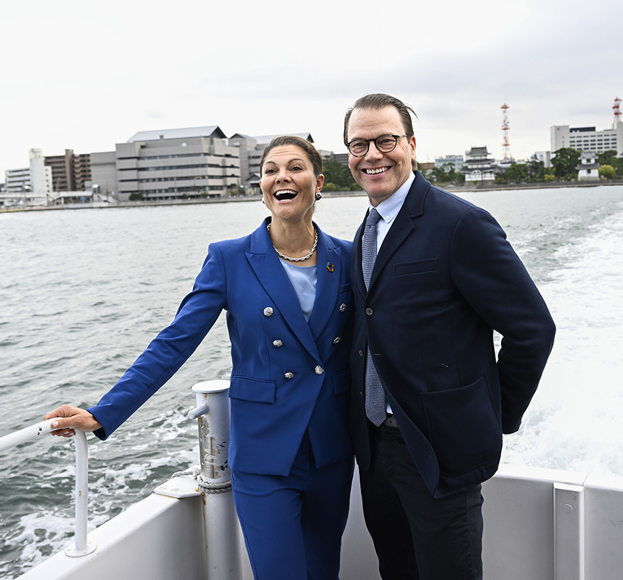 Victoria och Daniel återförenas i Japan – se exklusiva bilderna!