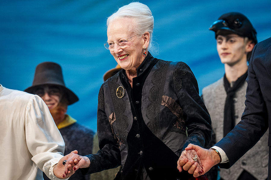 Drottning Sonja och Margrethe stal showen på balettpremiären