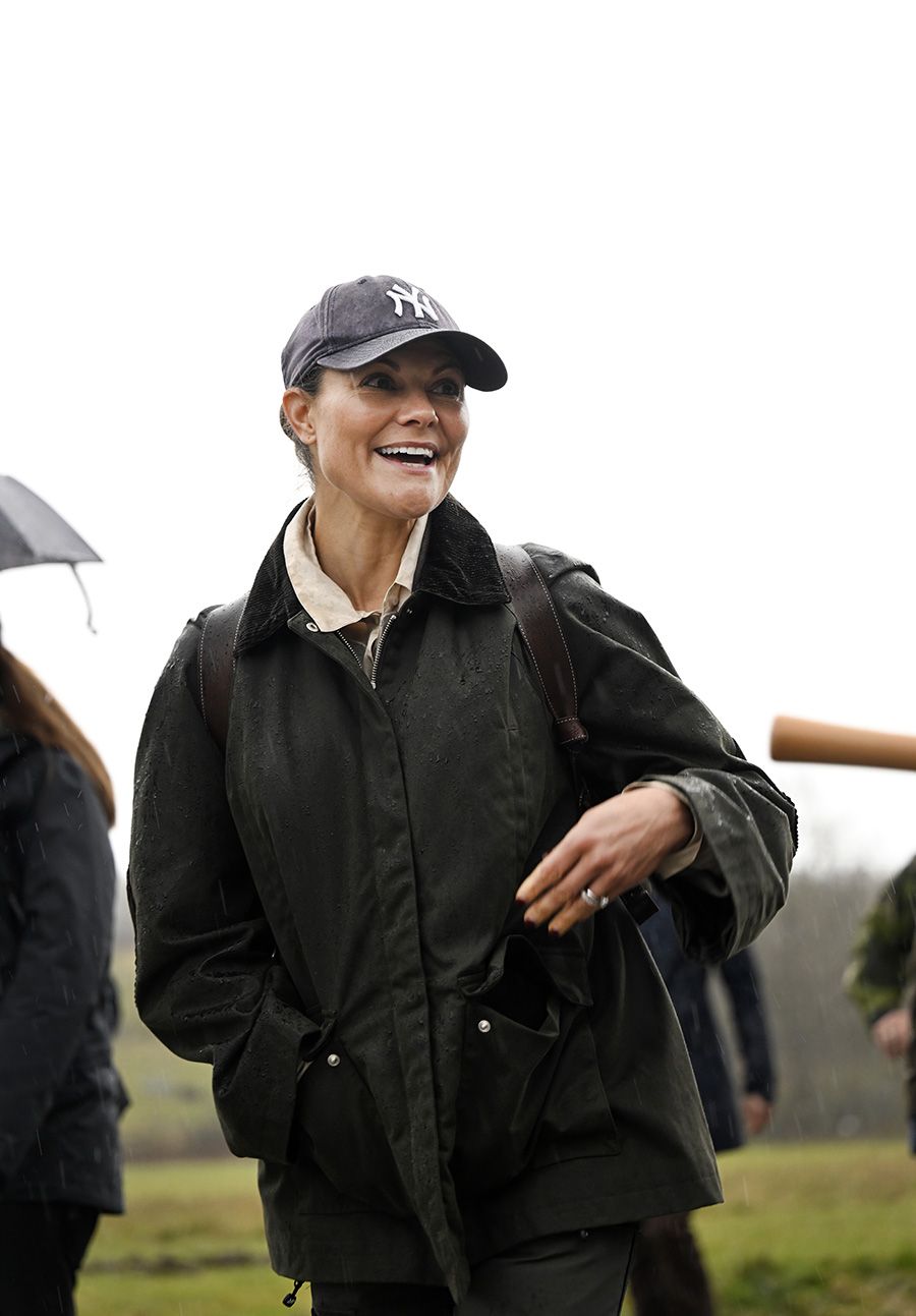 Victorias stilkupp i ösregnet – allt annat än dyngsur!