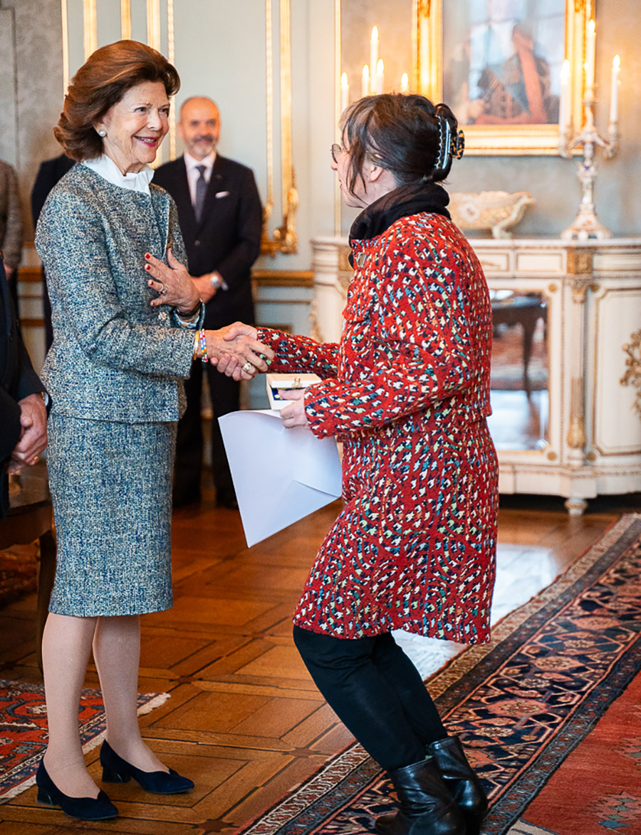 Kungen hedrade konstn&auml;rerna &ndash; varm ceremoni p&aring; slottet